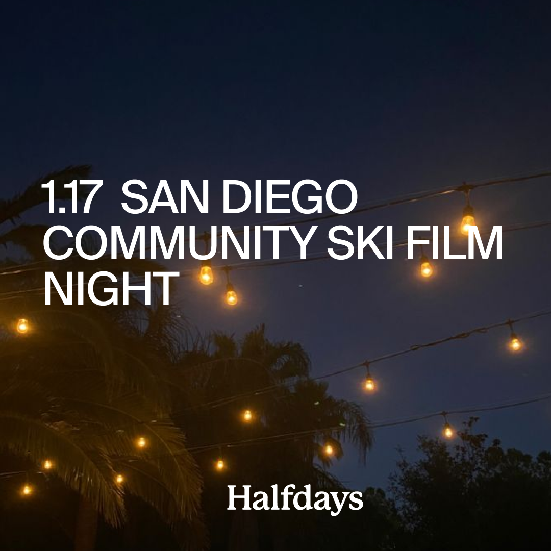 SAN DIEGO SKI FILM NIGHT