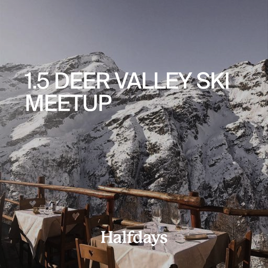 DEER VALLEY SKI MEETUP