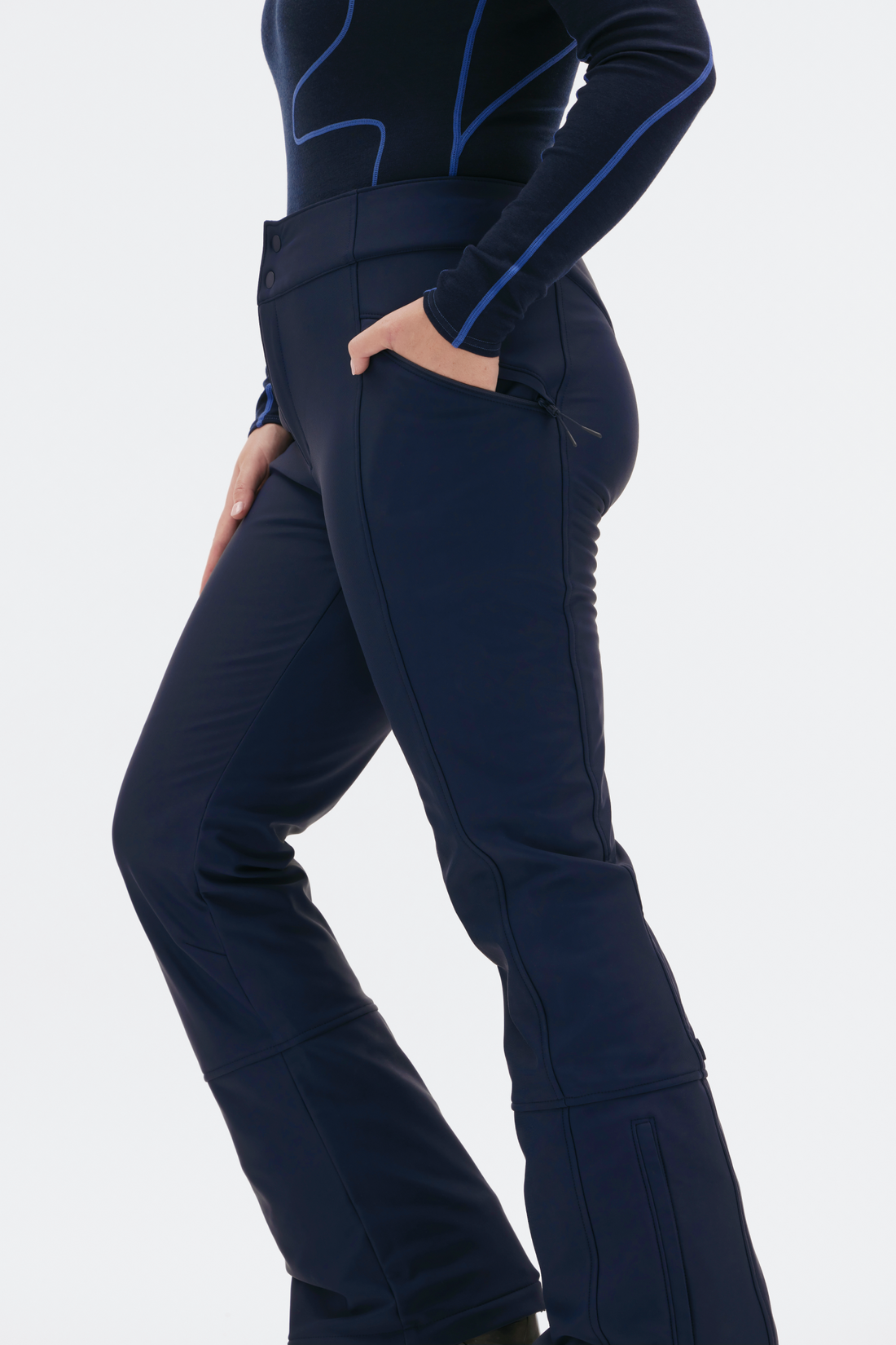 Pre-Loved Emma Soft Shell Pant Navy - Retail