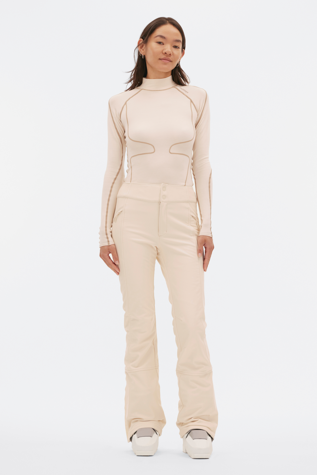 Pre-Loved Emma Soft Shell Pant Oat Milk