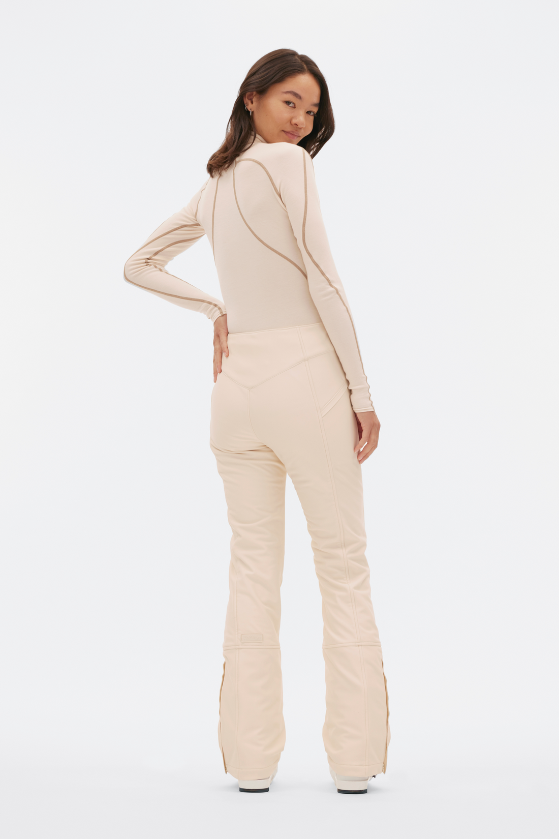 Pre-Loved Emma Soft Shell Pant Oat Milk