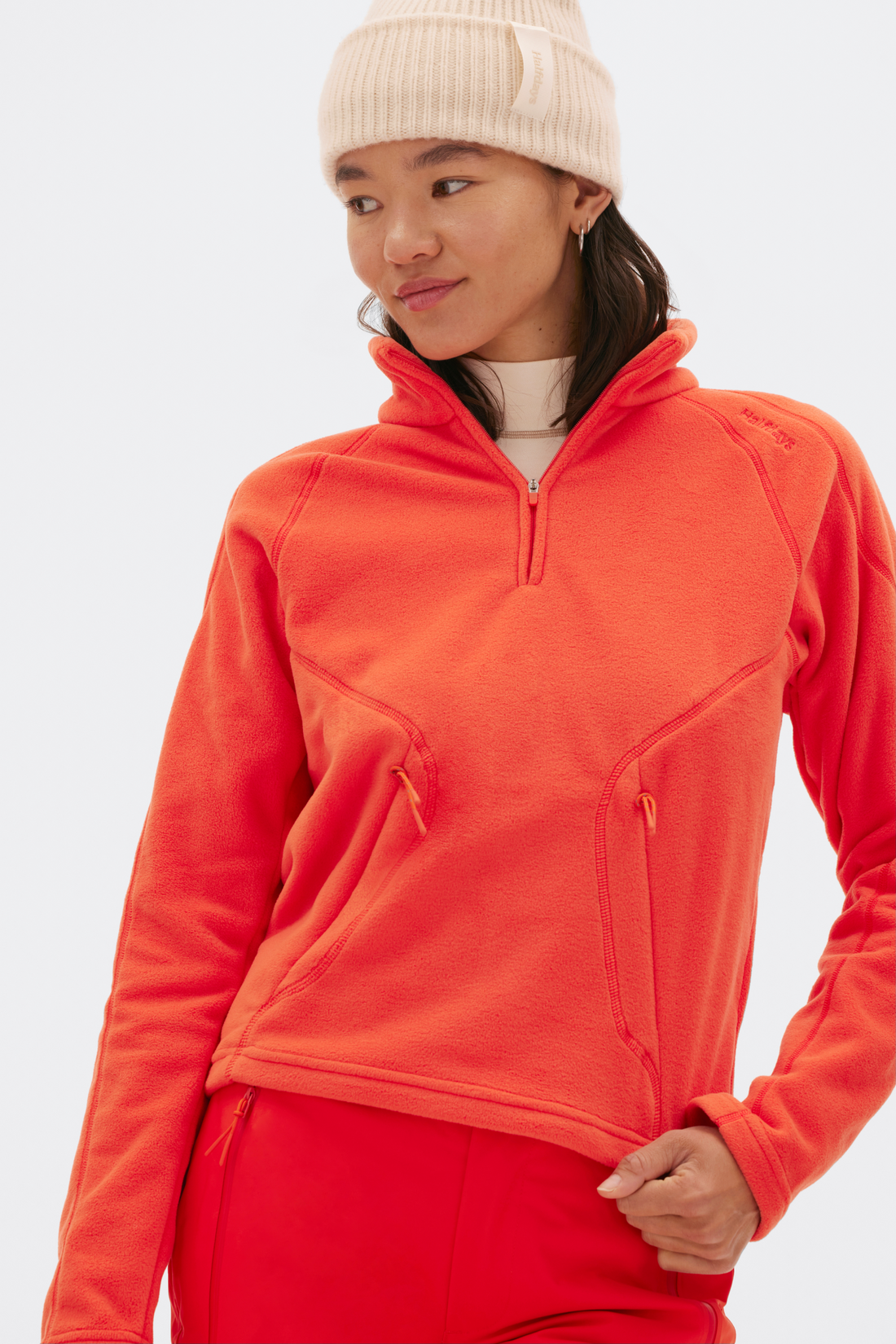 Bonnie Fleece Midlayer in Spritz