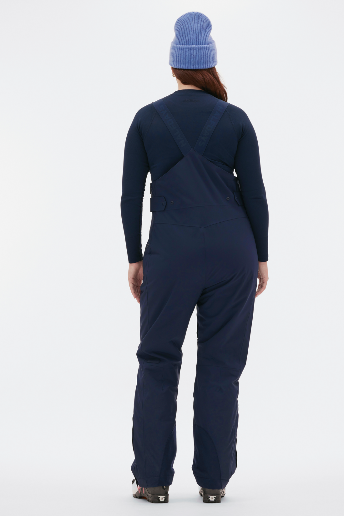 Carson Bib Pant in Navy