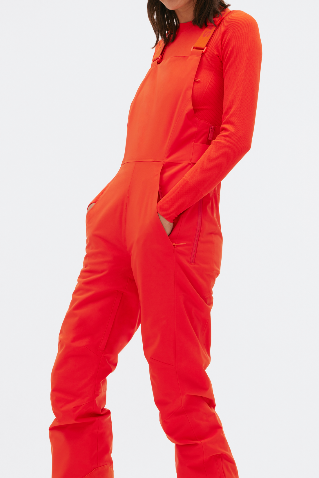 Carson Bib Pant in Spritz