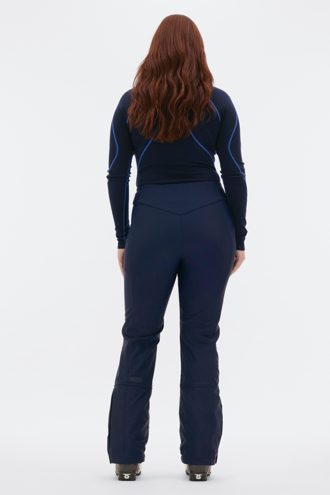 Emma Soft Shell Pant in Navy