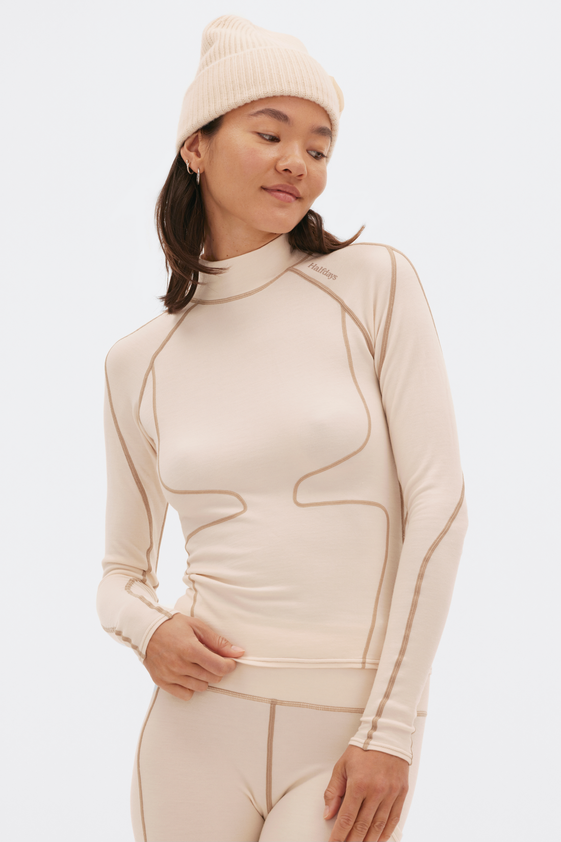 Fay Midweight Merino Top