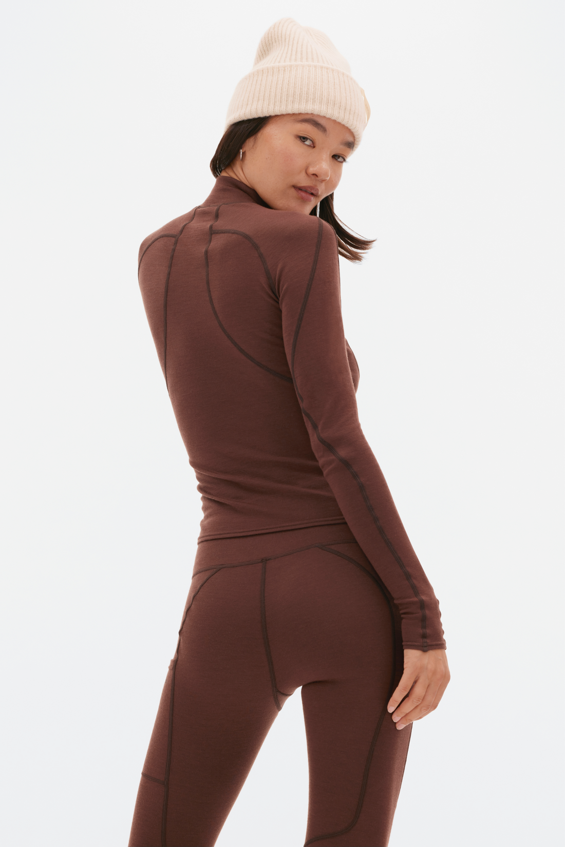 Fay Midweight Merino Top