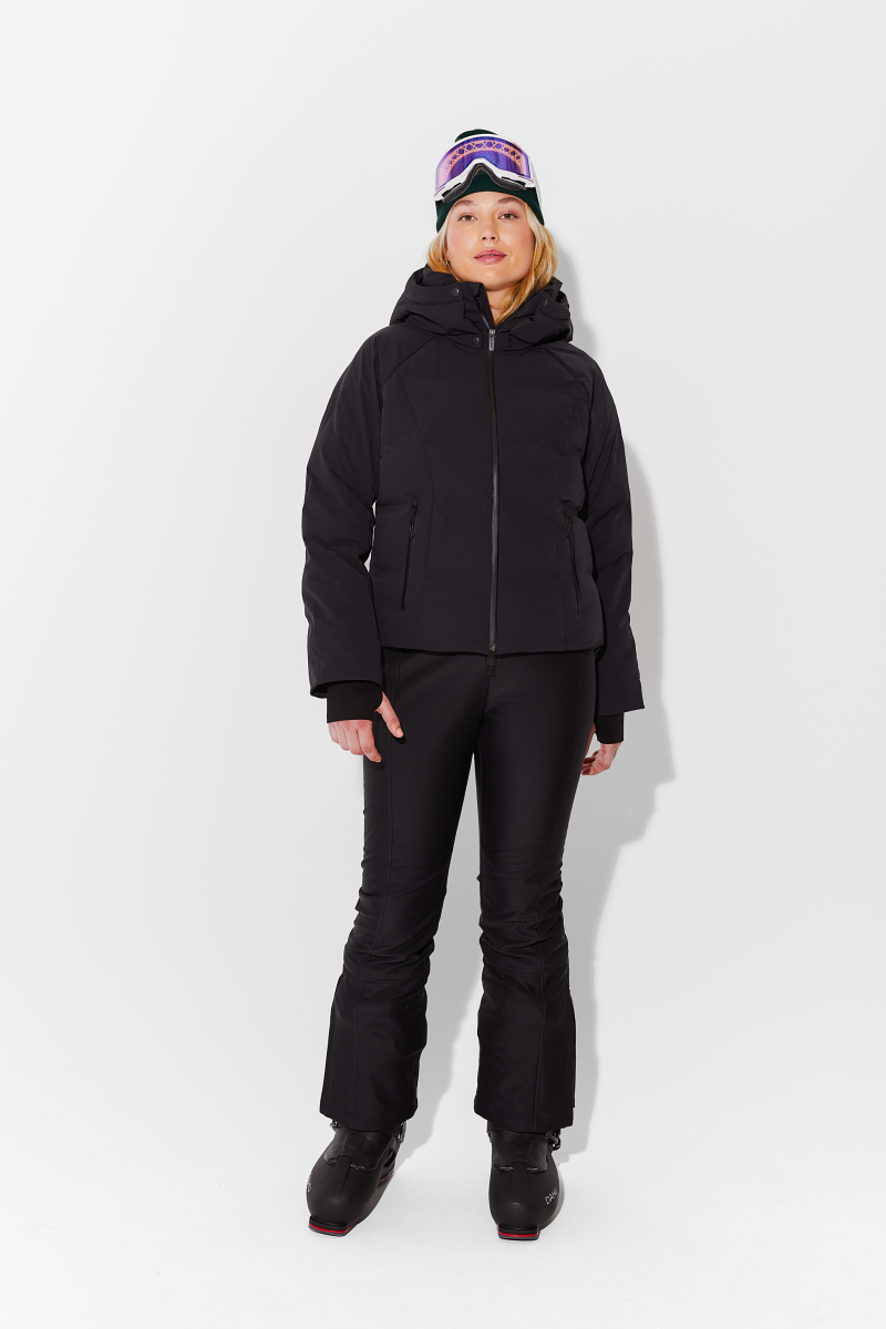 Betheney hooded down jacket by Semicouture