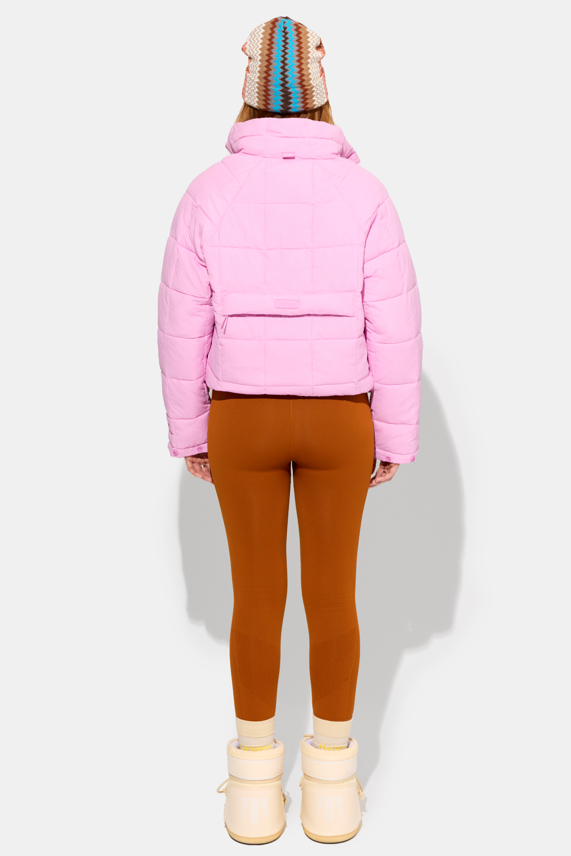 Pink packable clearance down jacket